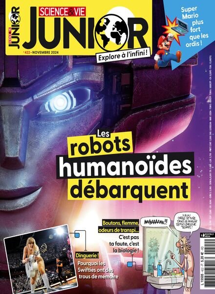 Science & Vie Junior – Novembre 2024 Cover
