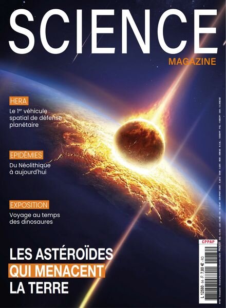 Science Magazine – Octobre-Novembre-Decembre 2024 Cover