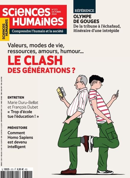 Sciences Humaines – Octobre 2024 Cover