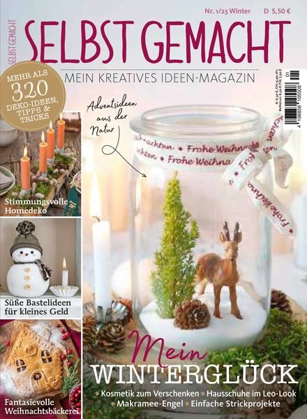 Selbst gemacht – Winter 2025 Cover