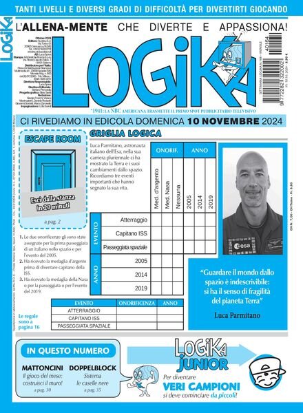 Settimana Logika – Ottobre 2024 Cover