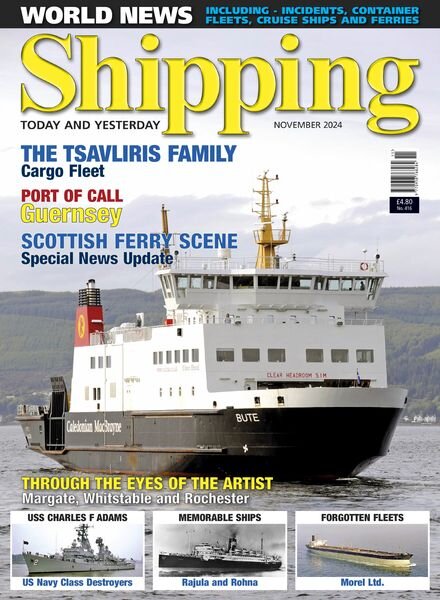 Shipping Today & Yesterday – November 2024 Cover