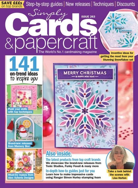 Simply Cards & Papercraft – Issue 263 2024 Cover