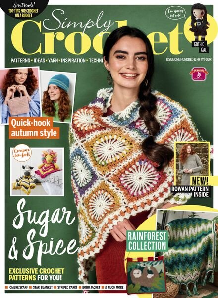 Simply Crochet – Issue 154 2024 Cover