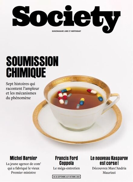 Society – 10 Octobre 2024 Cover