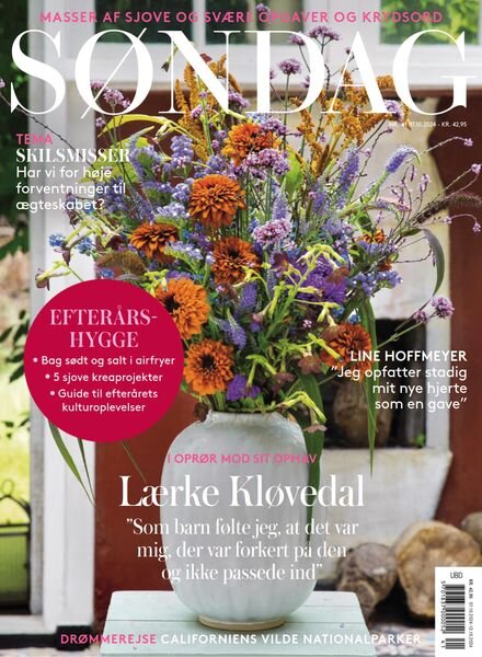 Sondag – 7 Oktober 2024 Cover