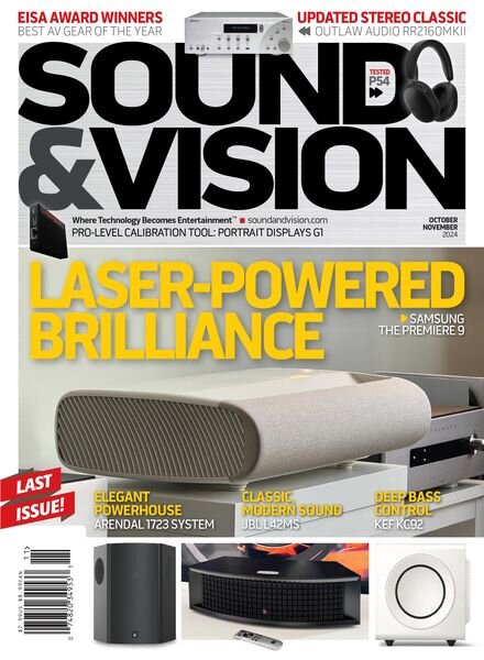 Sound & Vision – November 2024 Cover