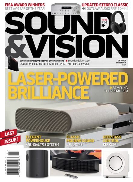 Sound & Vision – October-November 2024 Cover