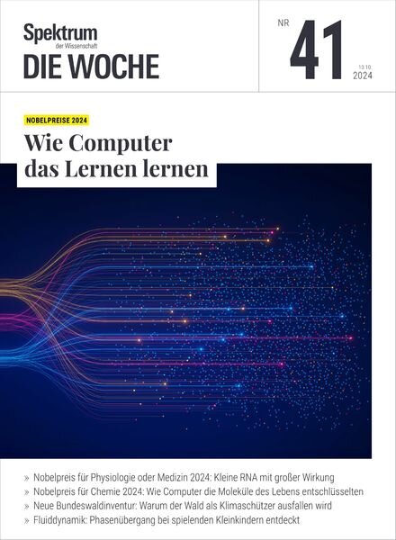 Spektrum Die Woche – 10 Oktober 2024 Cover
