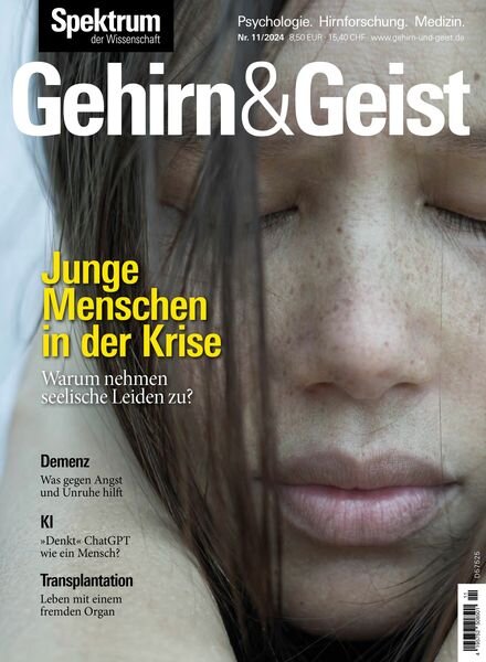 Spektrum Gehirn&Geist – November 2024 Cover