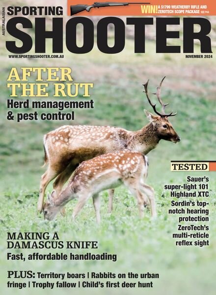 Sporting Shooter – November 2024 Cover