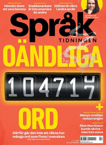 Spraktidningen – Oktober 2024 Cover