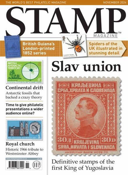 Stamp Magazine – November 2024 Cover