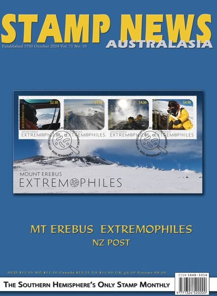Stamp News Australia – October 2024 Cover