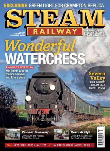 Steam Railway – Issue 563 2024 Cover