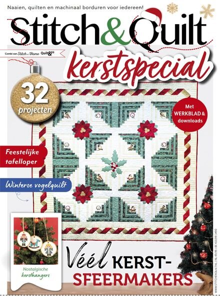 Stitch & Quilt – Nr 90 Kerstspecial 2024 Cover