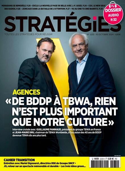 Strategies – 10 Octobre 2024 Cover