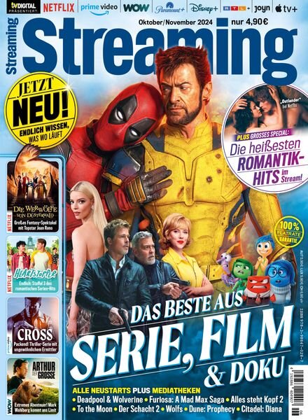 Streaming by TV Digital – Oktober-November 2024 Cover
