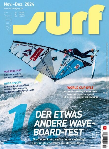 Surf Germany – November-Dezember 2024 Cover