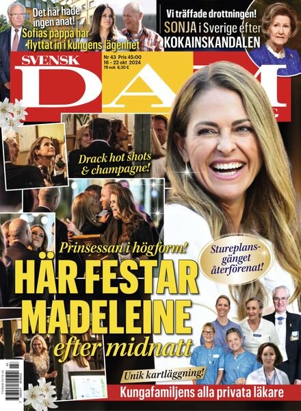 Svensk Damtidning – 14 Oktober 2024 Cover