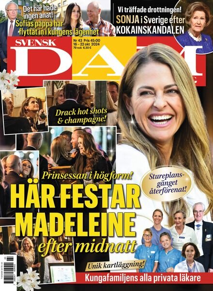Svensk Damtidning – 16 Oktober 2024 Cover