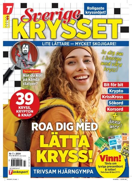 Sverigekrysset – Oktober 2024 Cover