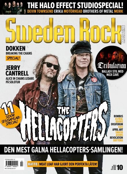 Sweden Rock Magazine – 23 Oktober 2024 Cover
