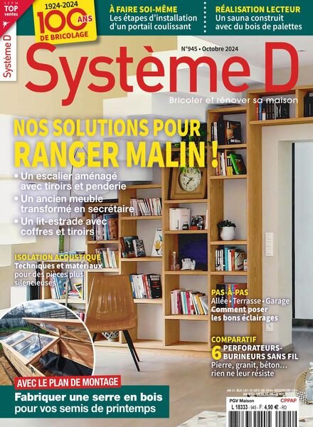 Systeme D – Octobre 2024 Cover