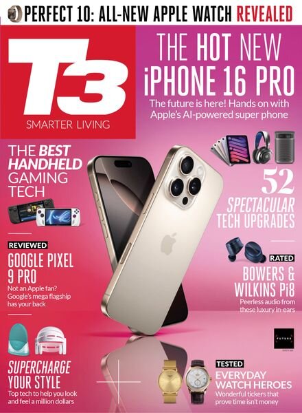 T3 UK – October 2024 Cover