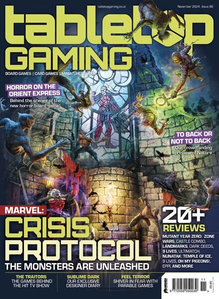 Tabletop Gaming – November 2024 Cover