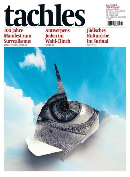 Tachles – 16 Oktober 2024 Cover