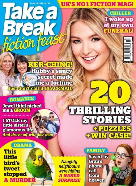 Take a Break Fiction Feast – November 2024 Cover