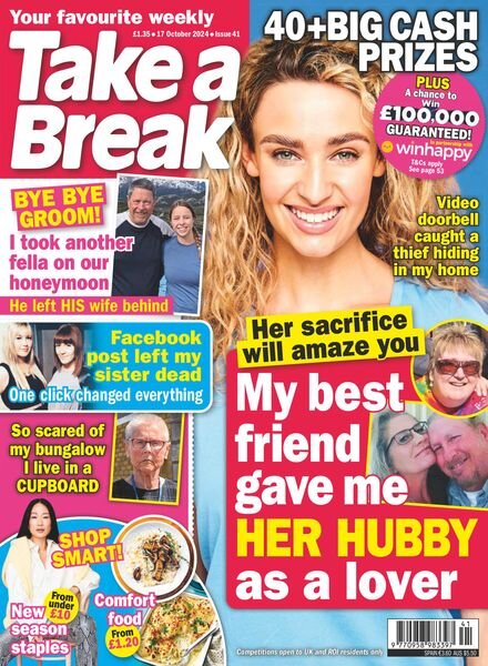Take a Break Weekly – 10 October 2024 Cover