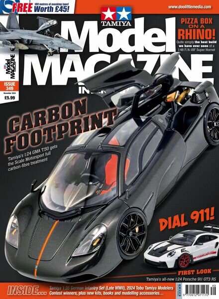 Tamiya Model – November 2024 Cover