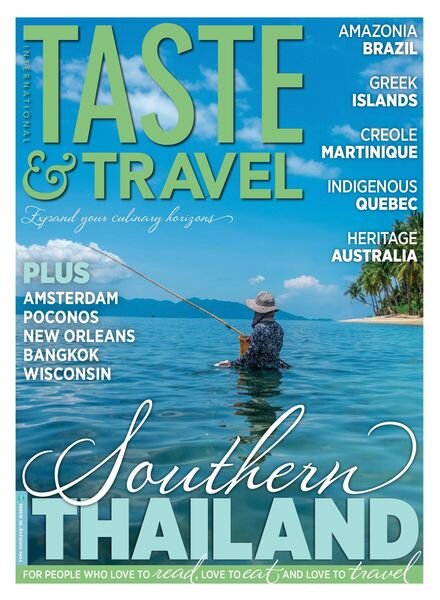 Taste & Travel International – Fall 2024 Cover