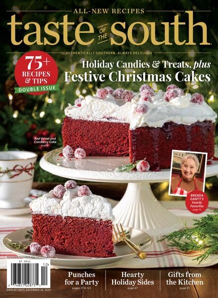 Taste of The South – November-December 2024 Cover