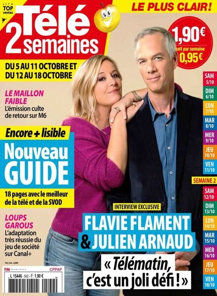 Tele 2 Semaines – 5 Octobre 2024 Cover