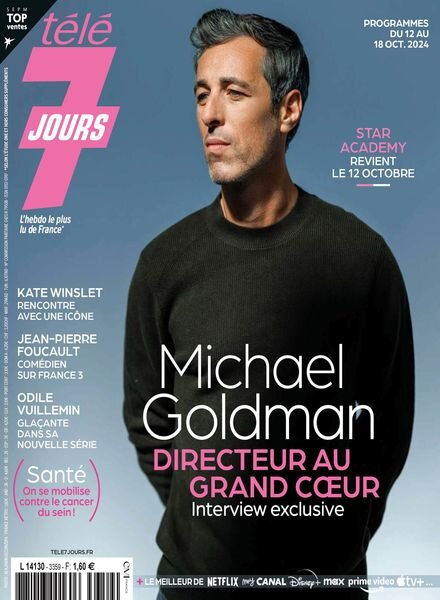 Tele 7 Jours – 7 Octobre 2024 Cover