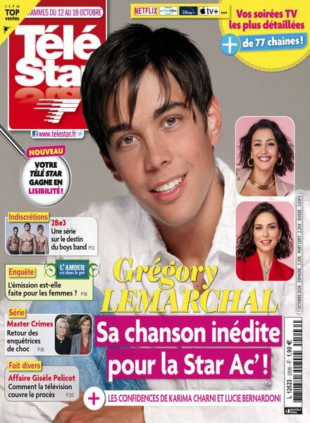 Tele Star – 7 Octobre 2024 Cover