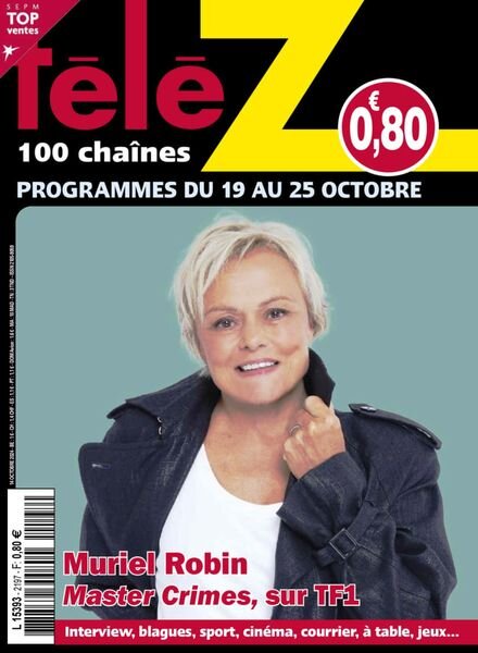 Tele Z – 14 Octobre 2024 Cover