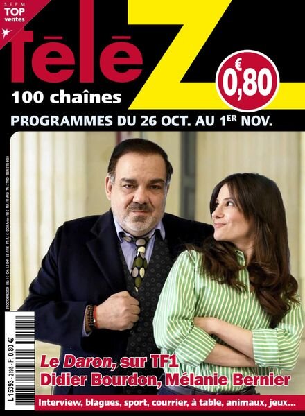 Tele Z – 21 Octobre 2024 Cover