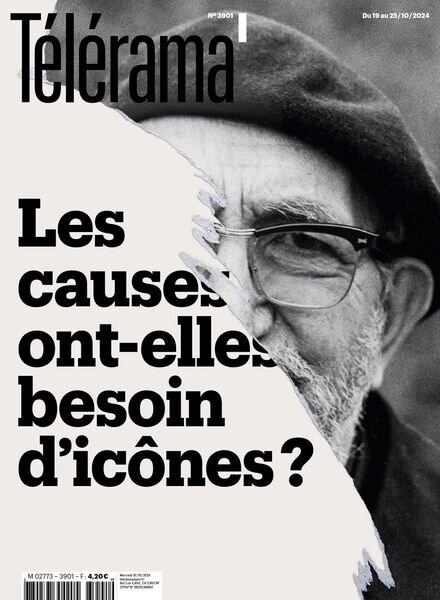 Telerama Magazine – 16 Octobre 2024 Cover