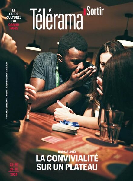 Telerama Sortir – 23 Octobre 2024 Cover