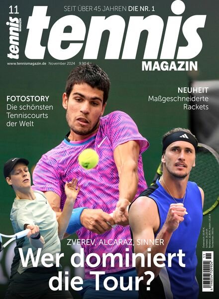 Tennis Magazin – November 2024 Cover