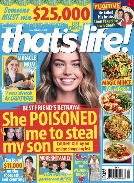 that’s life! Australia – 17 October 2024 Cover