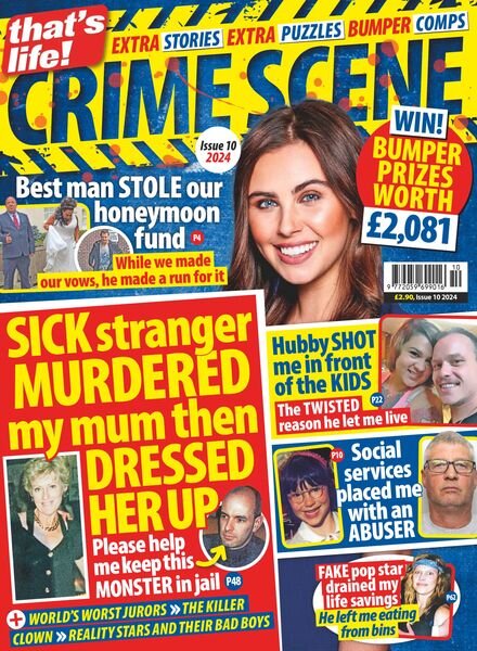 That’s Life Crime Scene – Issue 10 2024 Cover