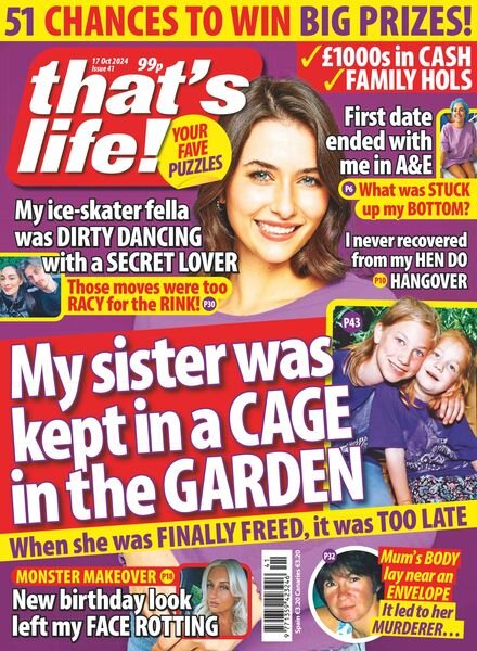 that’s life! UK – 10 October 2024 Cover