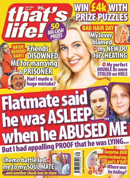 that’s life! UK – 26 September 2024 Cover