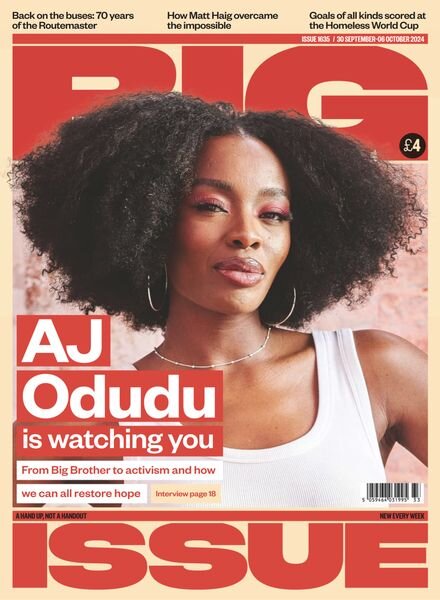 The Big Issue – 30 September 2024 Cover