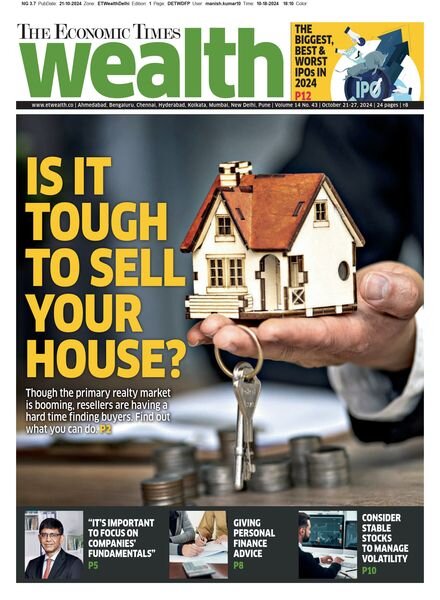 The Economic Times Wealth – October 21 2024 Cover